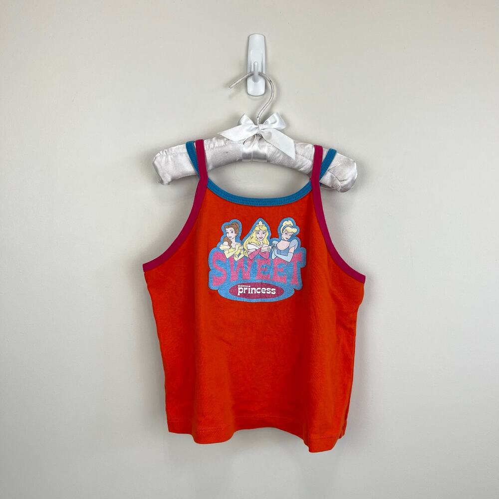 Vintage Y2k Sweet Disney Princess Tank Top
